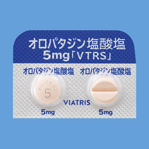 オロパタジン塩酸塩錠5mg「VTRS」 - Viatris e Channel 医療関係 オロパタジン塩酸塩錠5mg「VTRS」 - Viatris e Channel 医療関係