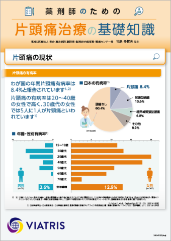薬剤師のための片頭痛治療の基礎知識