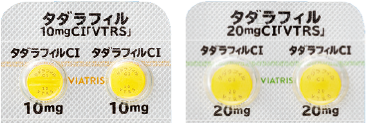 タダラフィルの小函やPTPシート